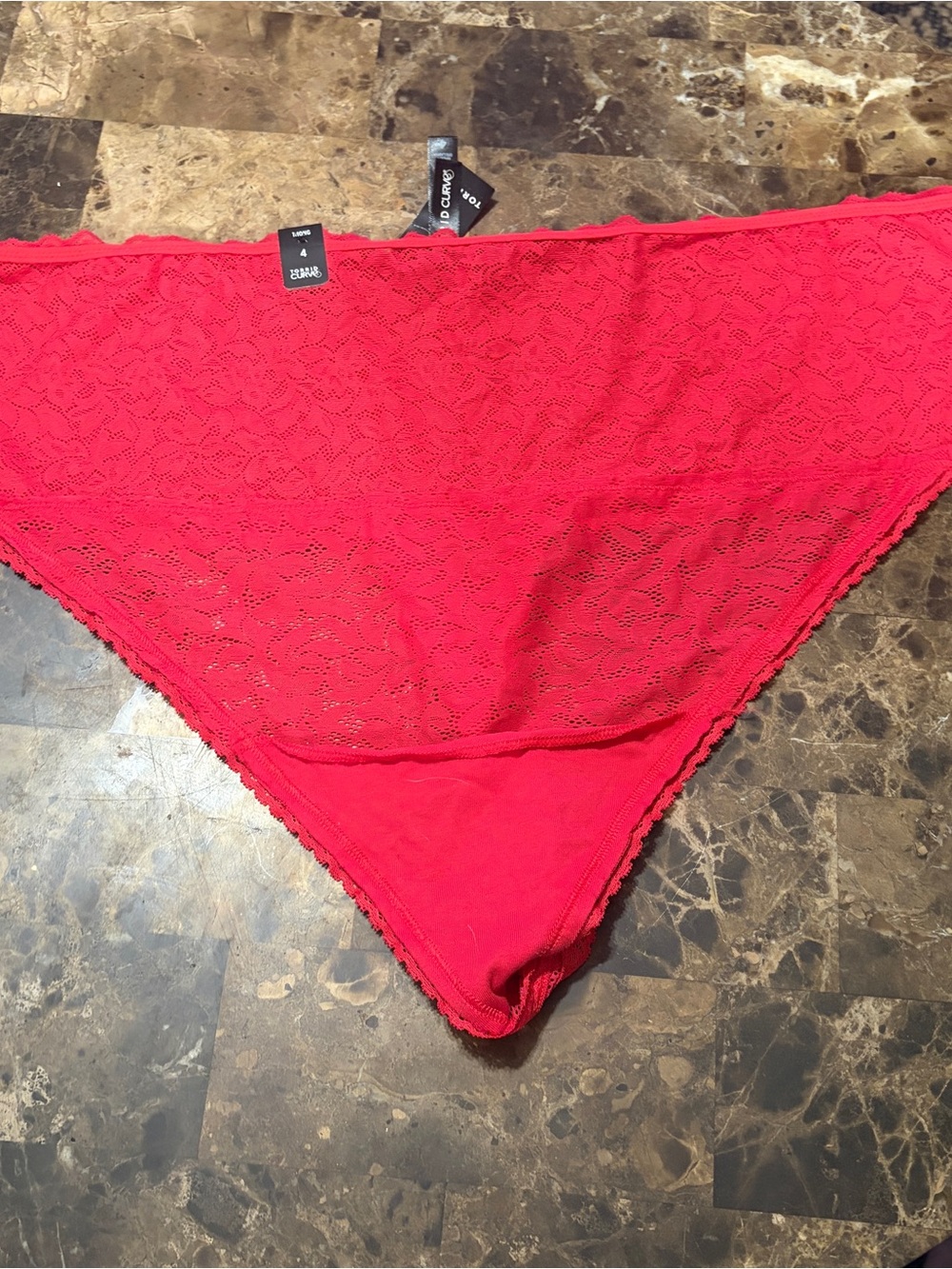 Women's Lace - Red underwear